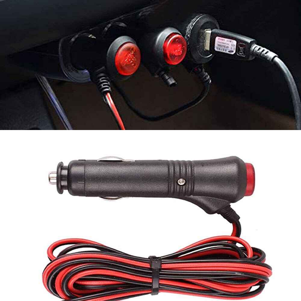 ο 3m    Ŀ ġ, 12-24V  ڵ    ÷ Ŀ On Off ġ
